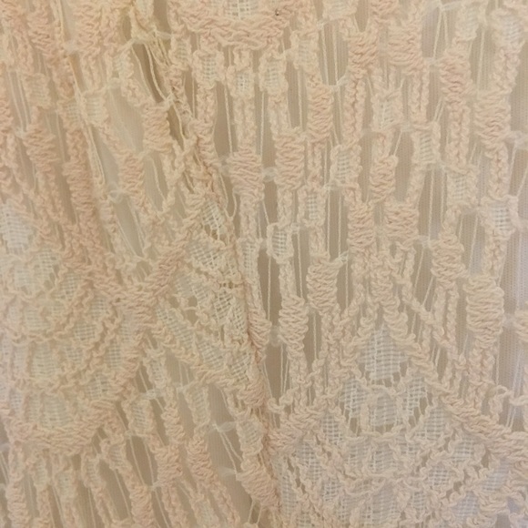 Adorable Cream Crochet Bar III Dress - Picture 4 of 5